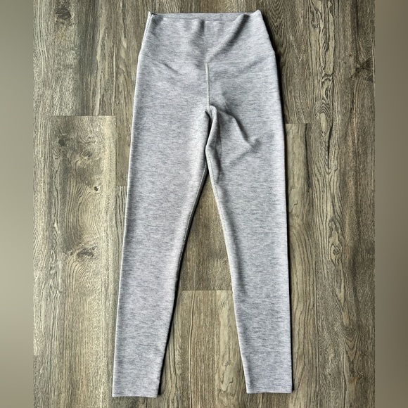 Beach Riot Pants - Beach Riot Leggings Gray Ayla Workout Leggings Size Medium High Waisted Slimming